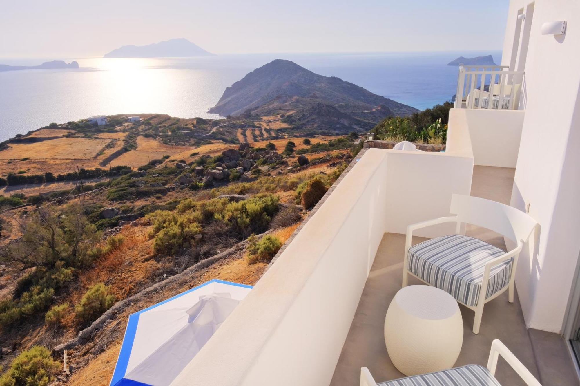 Odyssey Rock Milos Sunset Suites Plaka  客房 照片